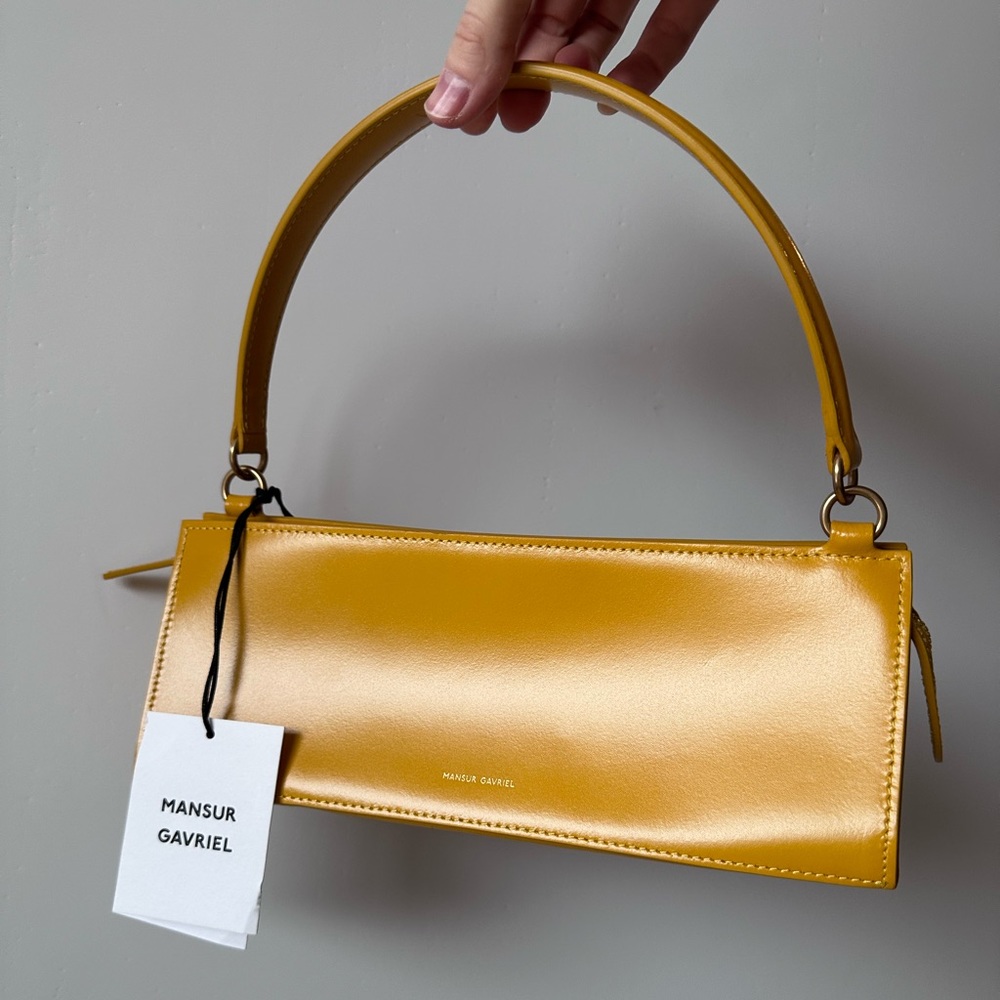 MANSUR GAVRIEL NEW WITH TAGS Pencil Case leather bag - Picture 3 of 10